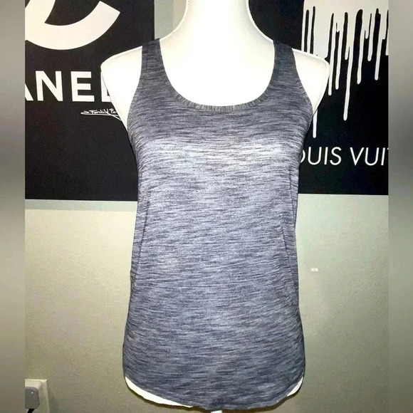 LULULEMON heather gray tank top - Picture 1 of 3